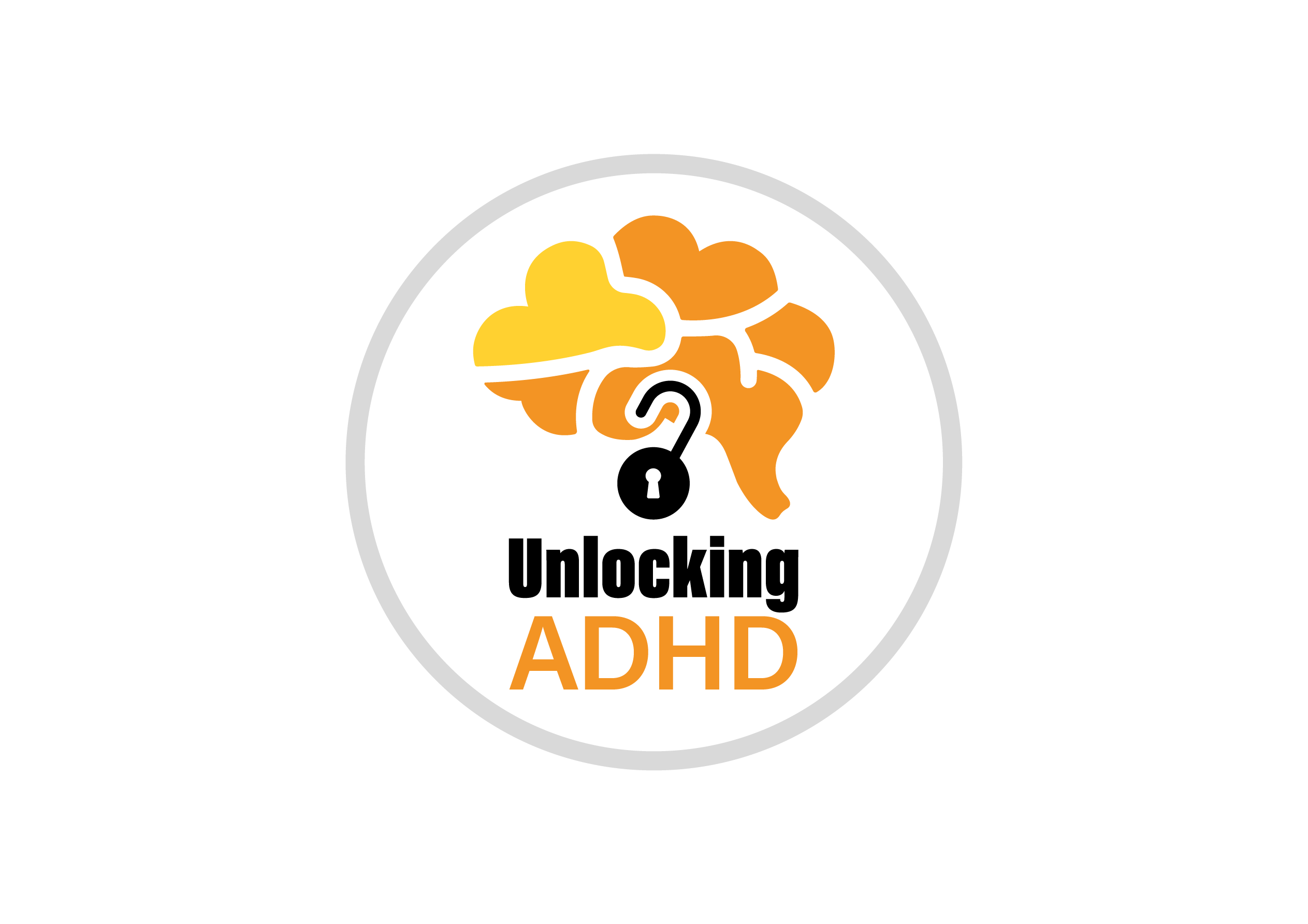 Unlocking ADHD logo